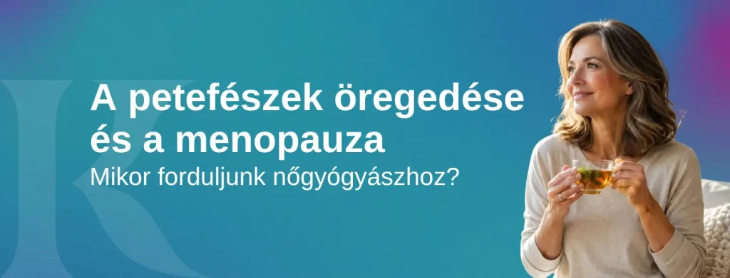 A petefészek öregedése és a menopauza – mikor forduljunk nőgyógyászhoz?